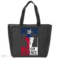 Enough Stop Gun Violence Texas Fist Tote Bag thumb 0