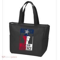 Enough Stop Gun Violence Texas Fist Tote Bag thumb 3
