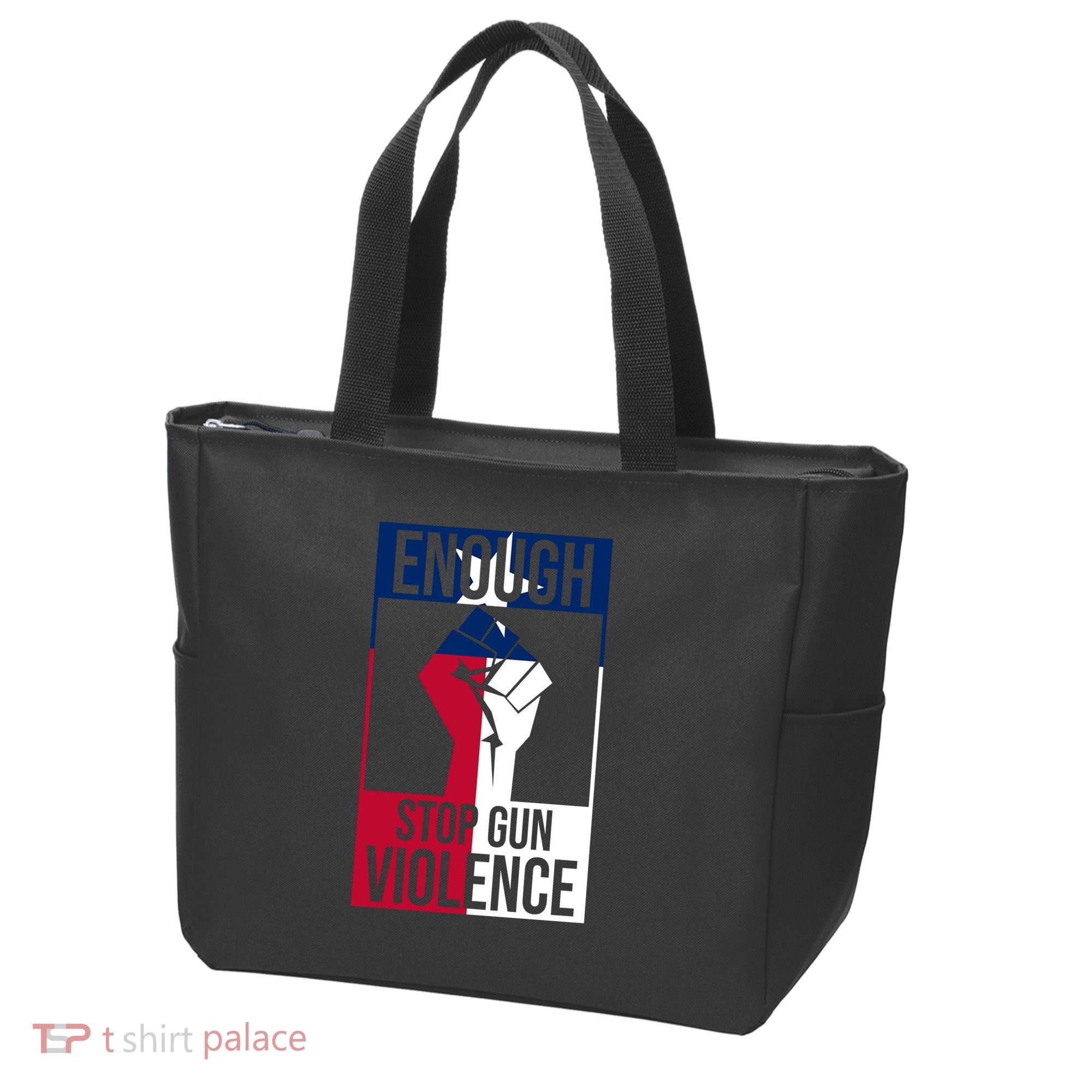 Enough Stop Gun Violence Texas Fist Tote Bag