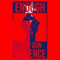 Enough Stop Gun Violence Texas Fist Santa Hat thumb 1