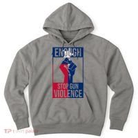 Enough Stop Gun Violence Texas Fist Hoodie thumb 0