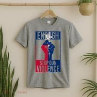 Enough Stop Gun Violence Texas Fist T-Shirt thumb 2