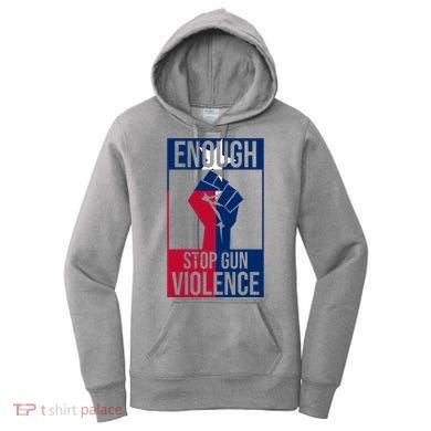 Enough Stop Gun Violence Texas Fist Women's Hoodie