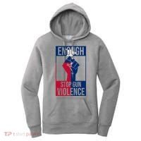 Enough Stop Gun Violence Texas Fist Women's Hoodie thumb 0