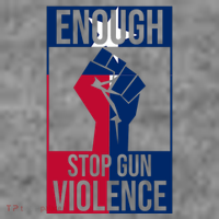 Enough Stop Gun Violence Texas Fist Women's Hoodie thumb 2