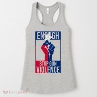 Enough Stop Gun Violence Texas Fist Women's Tank Top thumb 0