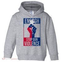 Enough Stop Gun Violence Texas Fist Toddler Hoodie thumb 0