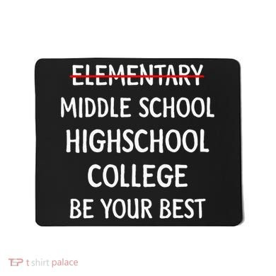 Elementary School Graduation 6th Grade Graduate Mousepad
