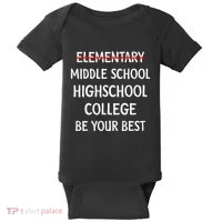 Elementary School Graduation 6th Grade Graduate Baby Bodysuit thumb 0