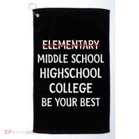 Elementary School Graduation 6th Grade Graduate Golf Towel thumb 0