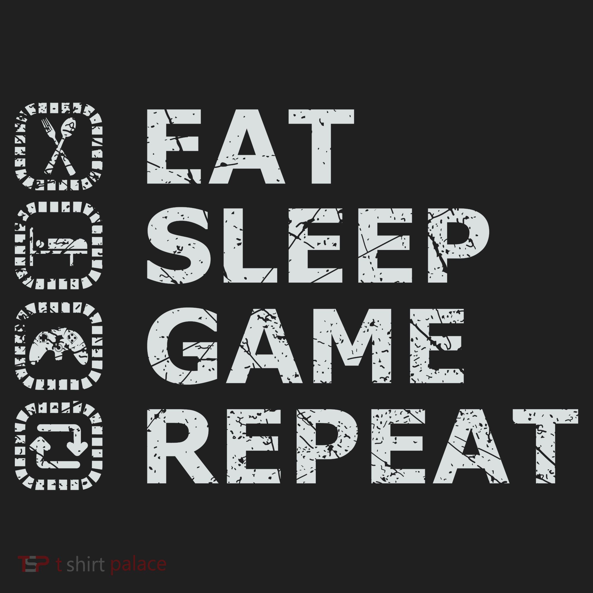 Eat Sleep Game Repeat Women's Sweatshirt