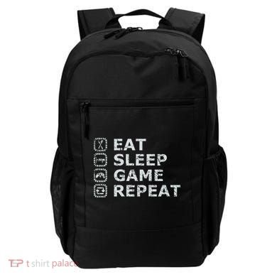 Eat Sleep Game Repeat Backpack