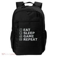 Eat Sleep Game Repeat Backpack thumb 0