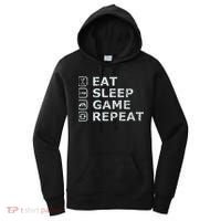 Eat Sleep Game Repeat Women's Hoodie thumb 0