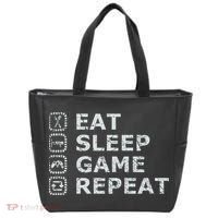 Eat Sleep Game Repeat Tote Bag thumb 0