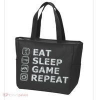 Eat Sleep Game Repeat Tote Bag thumb 3