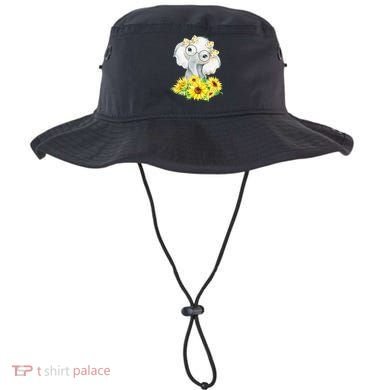 Elephant Sunflower Gifts Bucket Hat