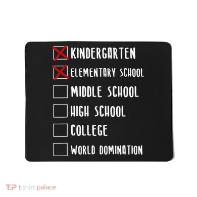 Elementary School Graduation Middle School Mousepad