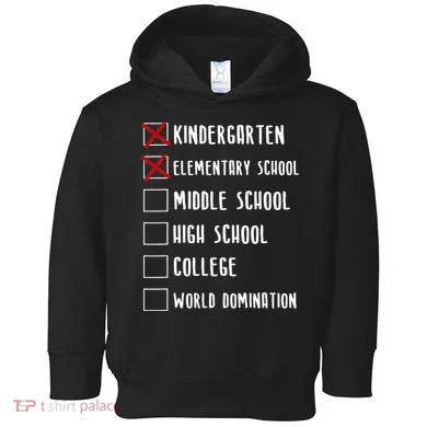 Elementary School Graduation Middle School Toddler Hoodie