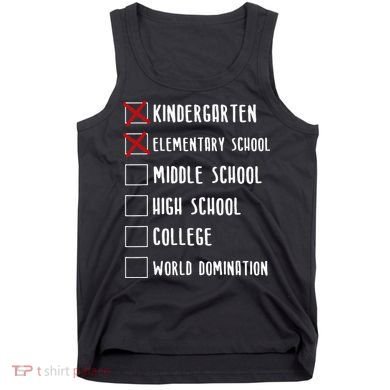 Elementary School Graduation Middle School Tank Top
