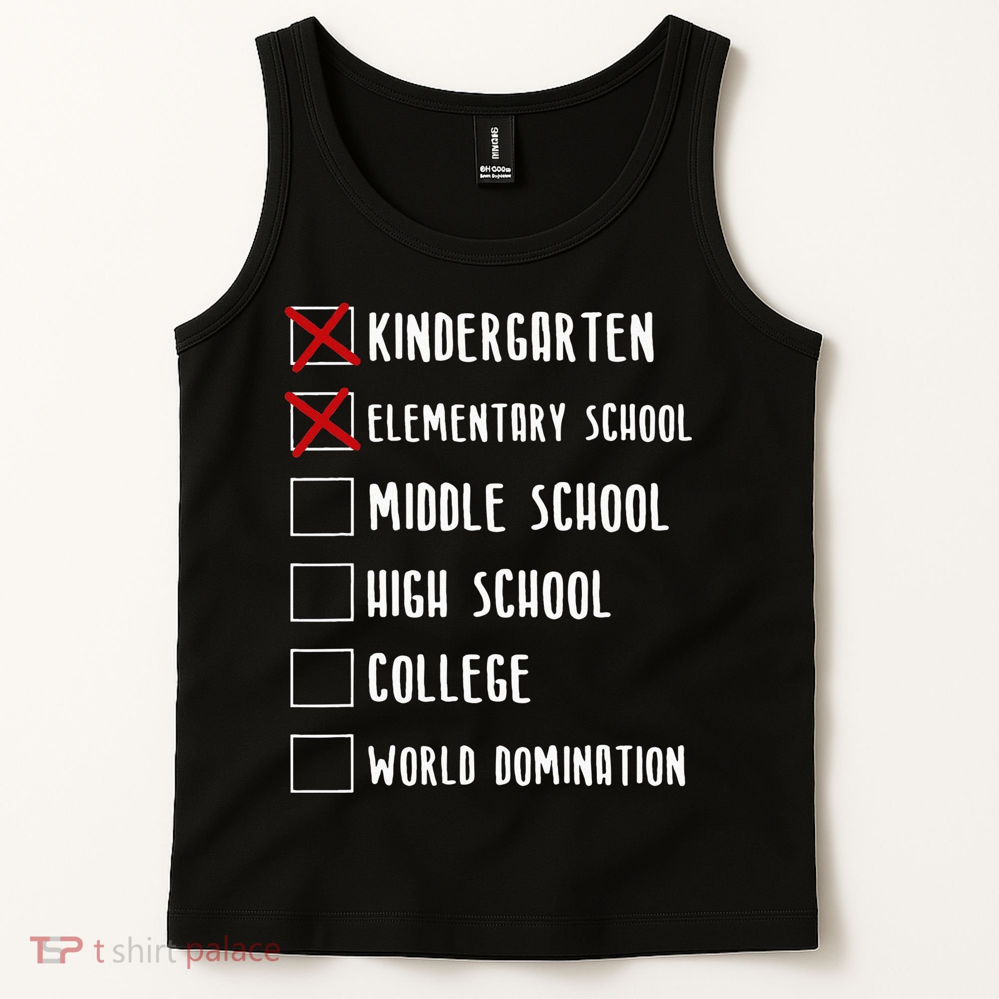 Elementary School Graduation Middle School Tank Top