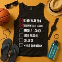 Elementary School Graduation Middle School Tank Top thumb 4