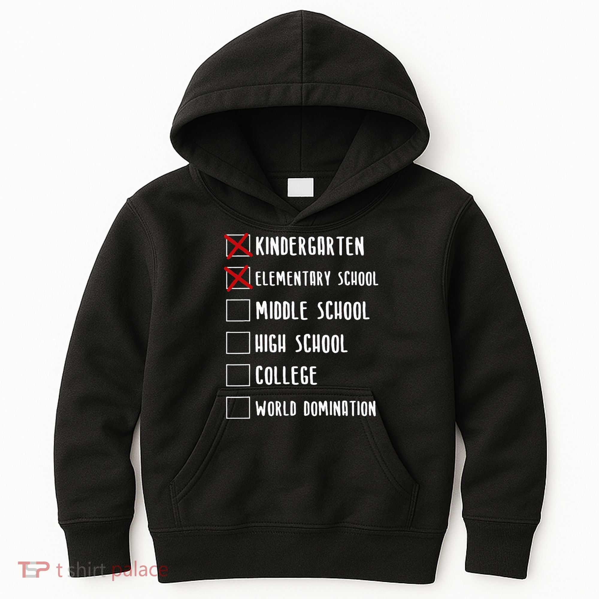 Elementary School Graduation Middle School Kids Hoodie