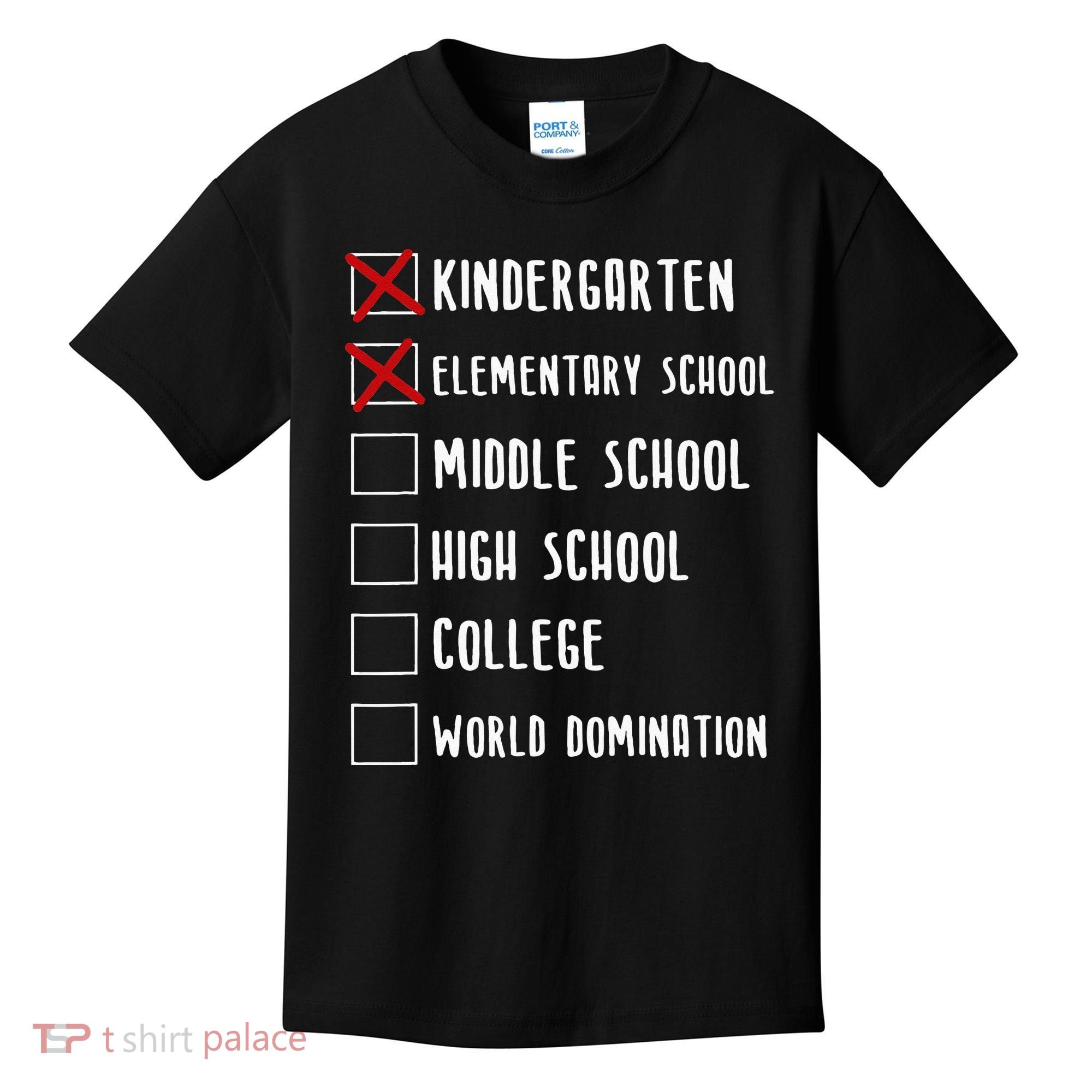 Elementary School Graduation Middle School Kids T-Shirt