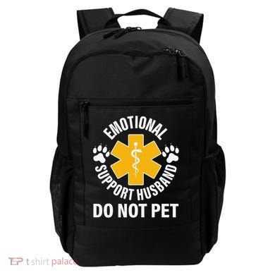 Emotional Support Husband Do Not Pet Backpack