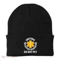 Emotional Support Husband Do Not Pet Beanie thumb 0