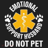 Emotional Support Husband Do Not Pet Hat thumb 2