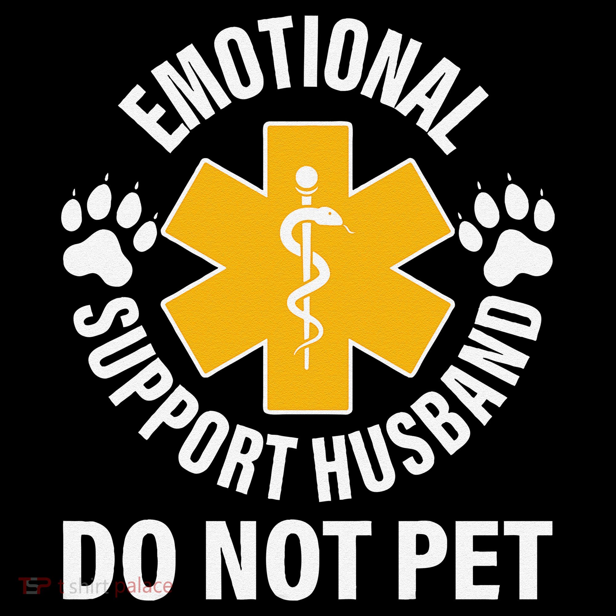 Emotional Support Husband Do Not Pet Tote Bag