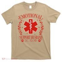 Emotional Support Husband Do Not Pet T-Shirt thumb 0
