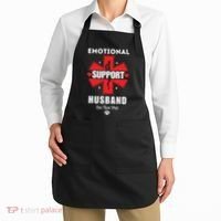 Emotional Support Husband Do Not Pet Apron thumb 2