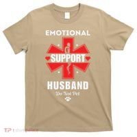 Emotional Support Husband Do Not Pet T-Shirt thumb 0