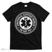 Emotional Support Human Do Not Pet T-Shirt thumb 0