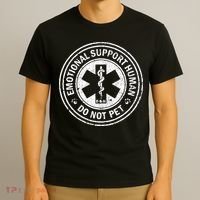 Emotional Support Human Do Not Pet T-Shirt thumb 3