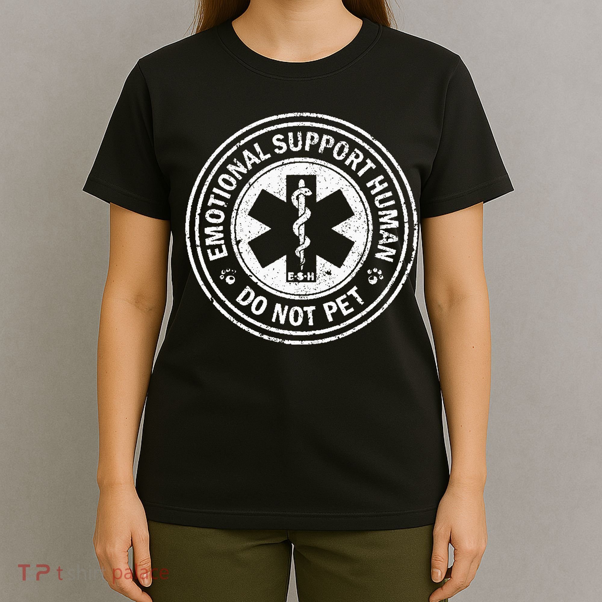 Emotional Support Human Do Not Pet T-Shirt