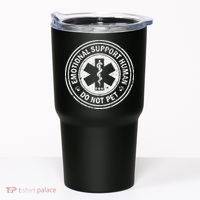 Emotional Support Human Do Not Pet Tumbler thumb 0