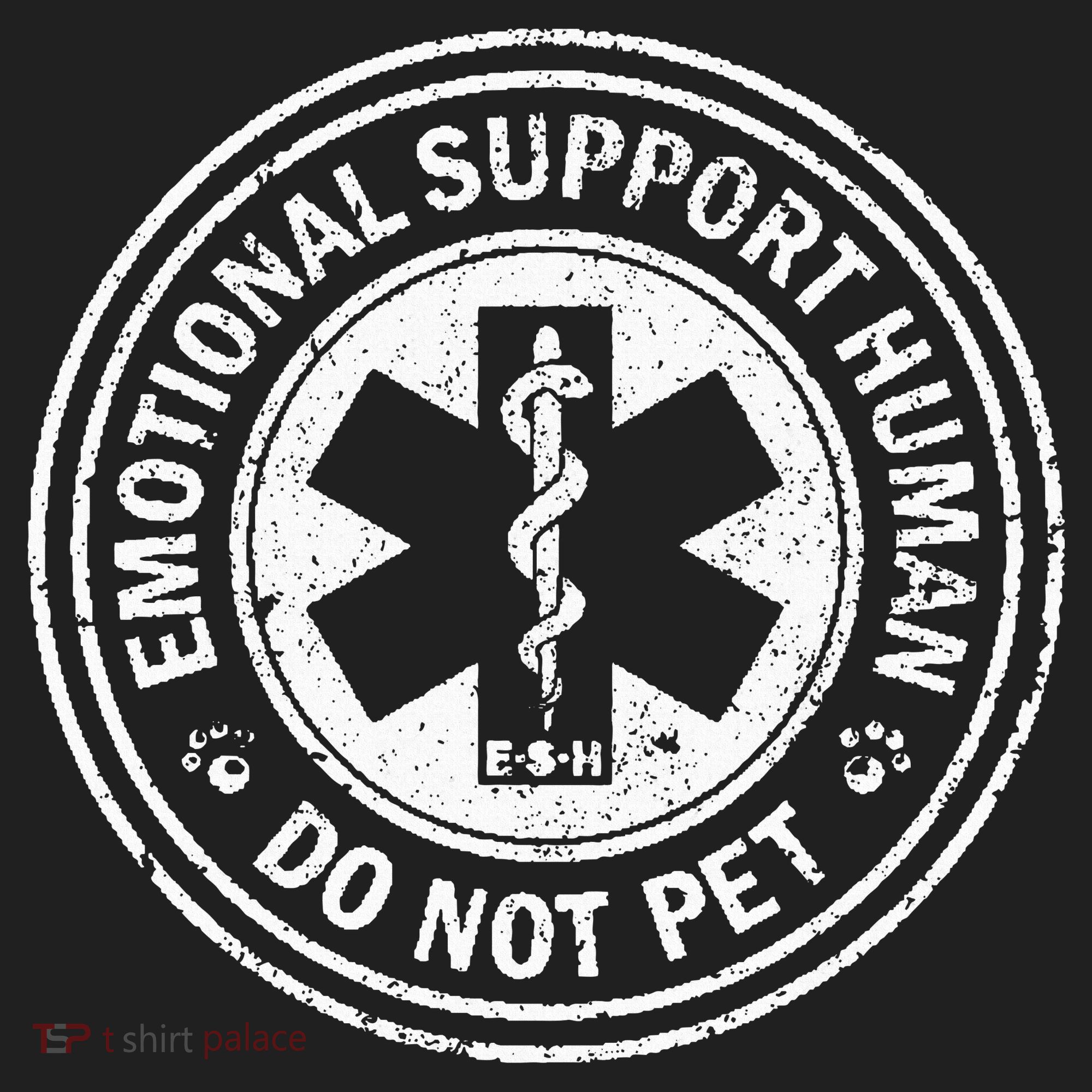 Emotional Support Human Do Not Pet Tumbler