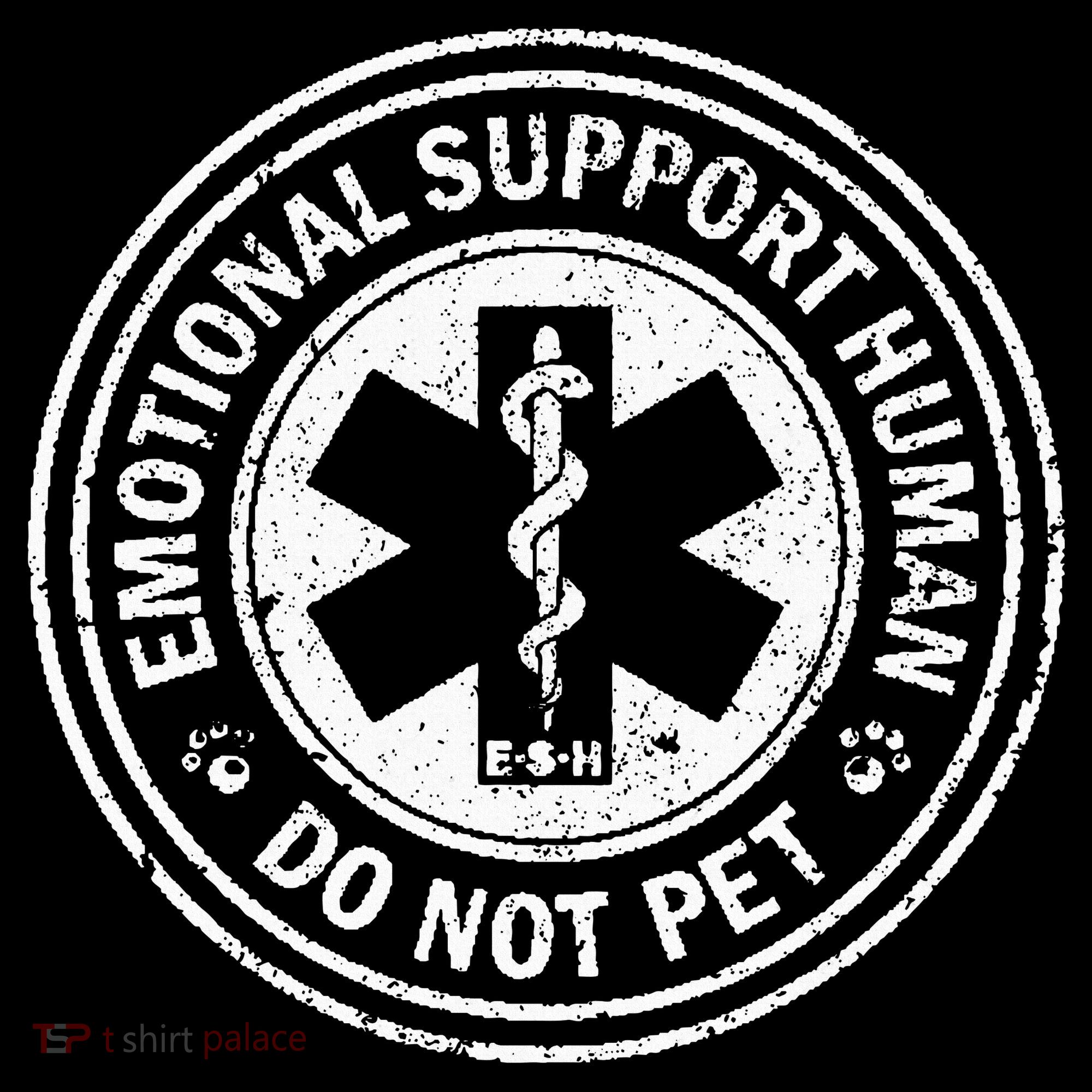 Emotional Support Human Do Not Pet Women's Tank Top