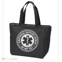 Emotional Support Human Do Not Pet Tote Bag thumb 3