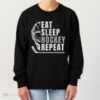 Eat Sleep Hockey Repeat Women's Sweatshirt thumb 0