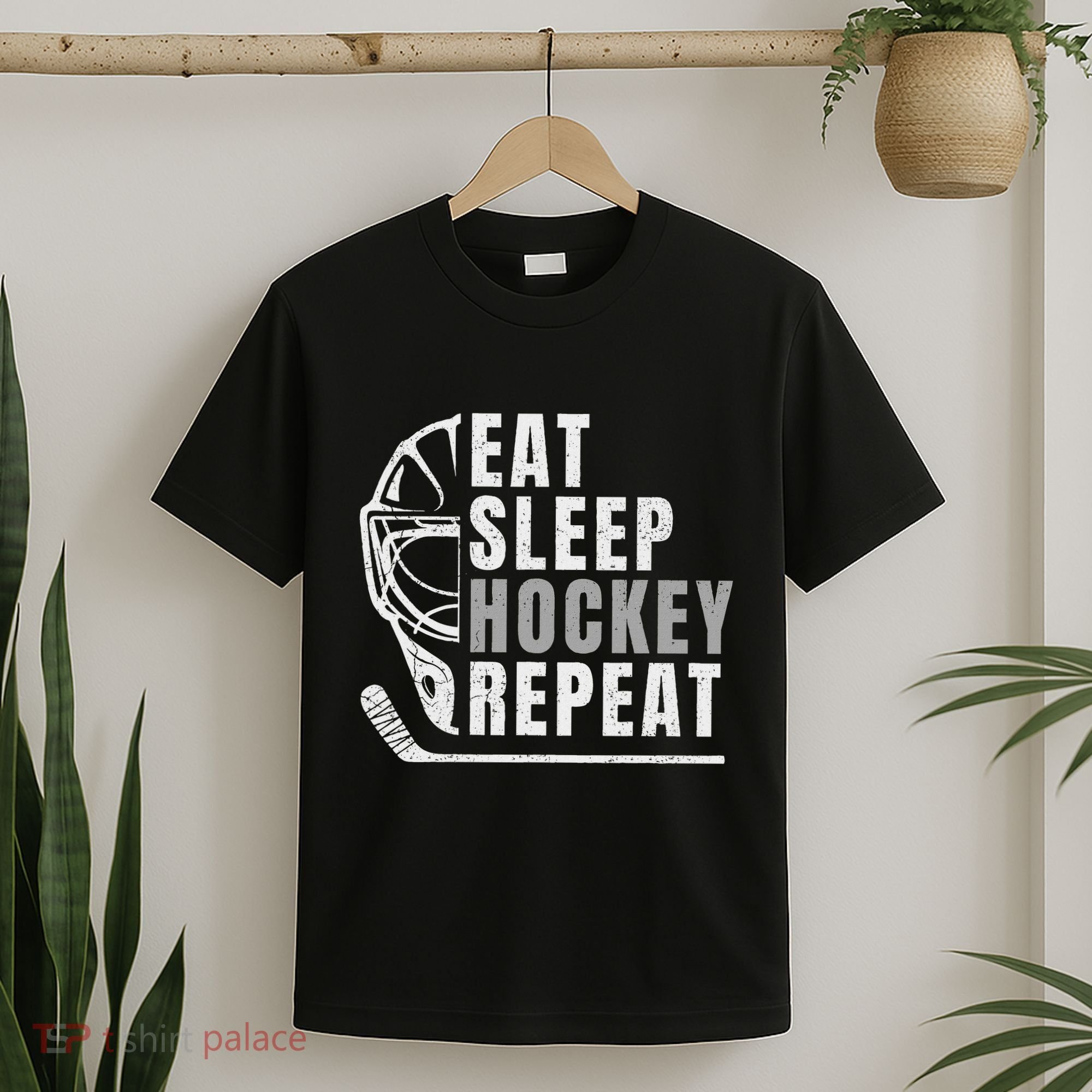 Eat Sleep Hockey Repeat T-Shirt