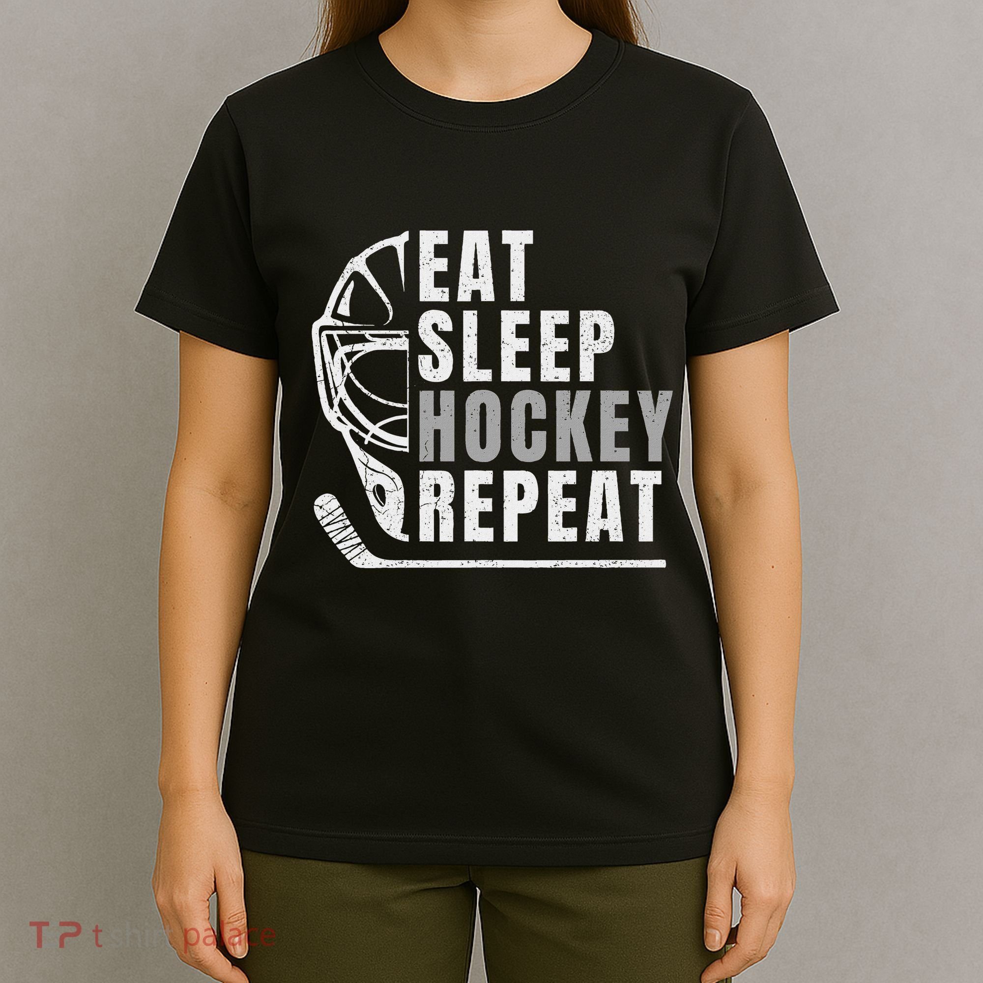 Eat Sleep Hockey Repeat T-Shirt