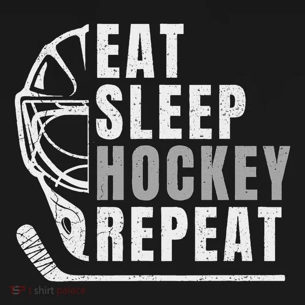 Eat Sleep Hockey Repeat Women's Hoodie