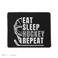Eat Sleep Hockey Repeat Mousepad thumb 0