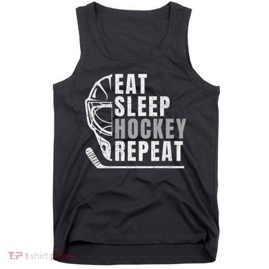 Eat Sleep Hockey Repeat Tank Top