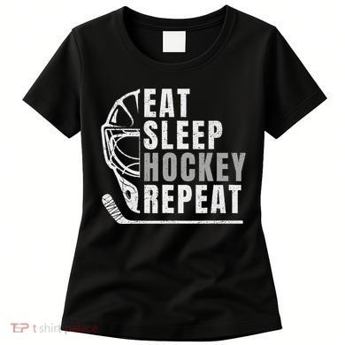 Eat Sleep Hockey Repeat Women's T-Shirt