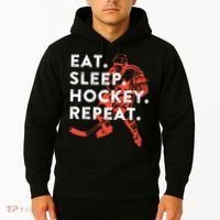 Eat Sleep Hockey Repeat Gift TShirt Hoodie thumb 2